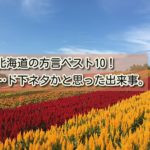 北海道の方言ベスト10!…ド下ネタかと思った出来事。