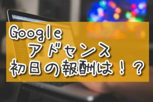 Googleアドセンス審査合格!初日の報酬金額は、なんと・・・!