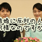 眞子さまと小室圭さんの結婚に反対って人権侵害だろ。