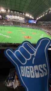 日ハム初観戦の驚きポイント。レバンガ北海道と比較。
