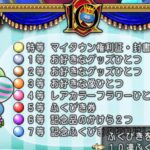 10周年ふくびきラインナップ。1等当たりました!しぐさ「天灯10周年」はこんな感じ。【ドラクエ10・アストルティア旅日記。55】