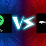 Spotify 対 AmazonMUSIC androidautoでの使いやすさはSpotifyに軍配。【比較 音質 値段】