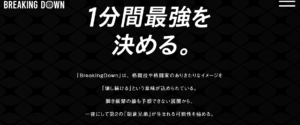 1分間1本勝負の格闘技大会、知ってる?【BreakingDown・YouTube】