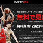 【11月まで無料】Bリーグが開幕するよ!野球終わったらバスケ観ようぜ。アメリカでは野球よりバスケ人気の方が高いって知ってた?