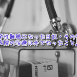 突発性難聴になった日記・その9『病院の治療以外でやったこと』
