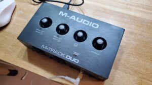 オーディオインターフェース買ったの。宅録してみました!
