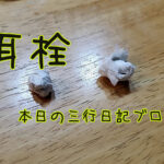 耳栓をしてお風呂に入った ・三行日記始めた理由 ・PSの公式番組がディスクレス反対派に荒らされててニヤついた